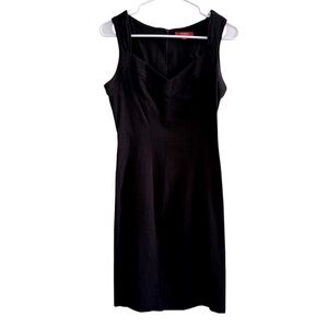 XOXO Black Tank Dress Straight Sheath Slip Sleeveless Sz Junior 9/10
